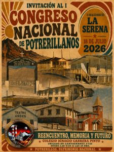 El latido de Potrerillos se traslada a La Serena: Convocan al primer Congreso Nacional para salvar su memoria y patrimonio